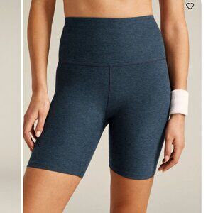 Beyond Yoga Spacedye Navy Biker Shorts Size XS